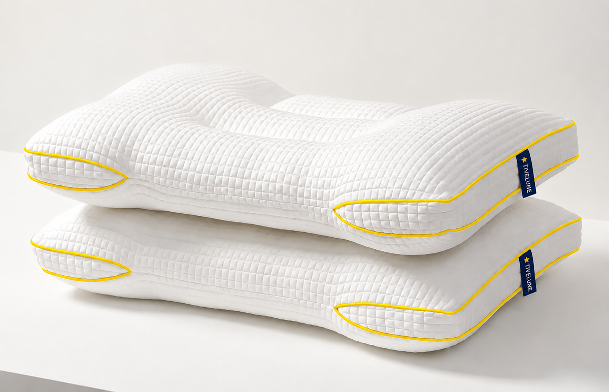 TIVELUNE Ergonomisches Kopfkissen für Erwachsene
